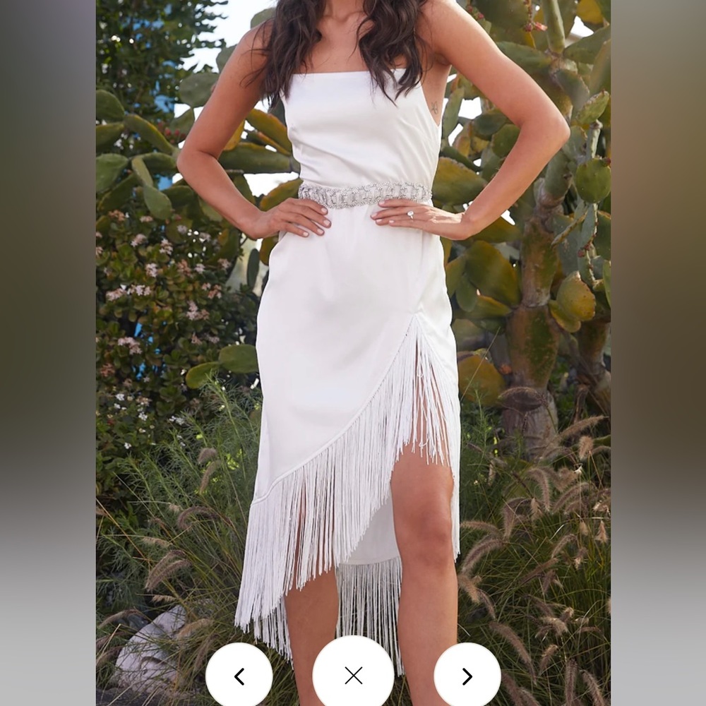 Monet White Maxi 12th Tribe Dress